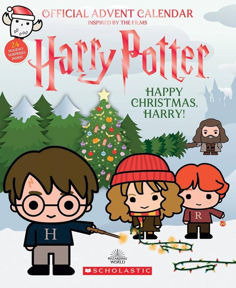 アドベントカレンダー　クリスマス　ハリーポッター　英語洋書　スカラスティック新品 アドベントカレンダー クリスマス ハリーポッター 英語洋書